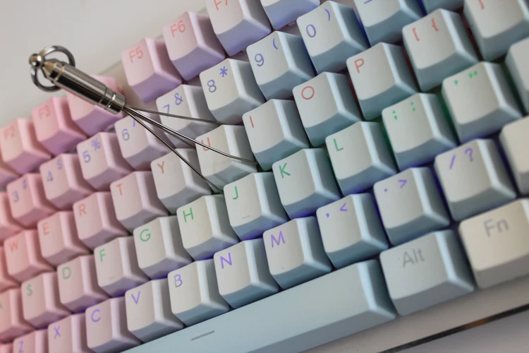 MP 104/108 клавиши PBT двухцветные радужные инжекционные колпачки OEM высота для