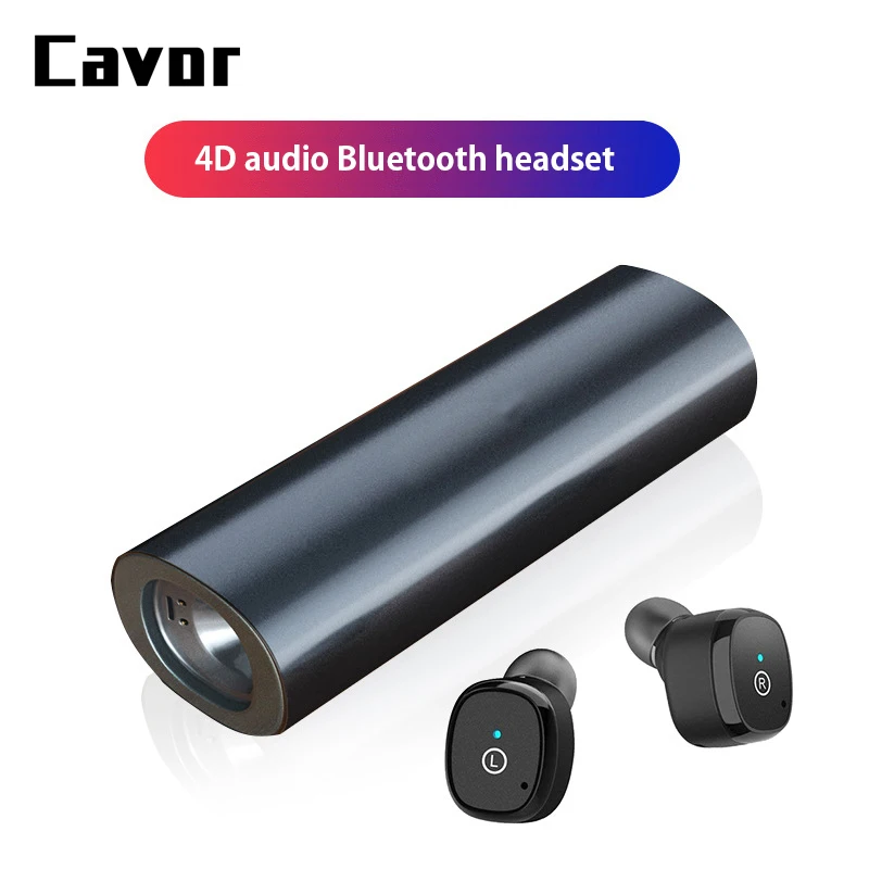 TWS стереонаушники Cavor D01 с поддержкой Bluetooth и басами|Наушники гарнитуры| |