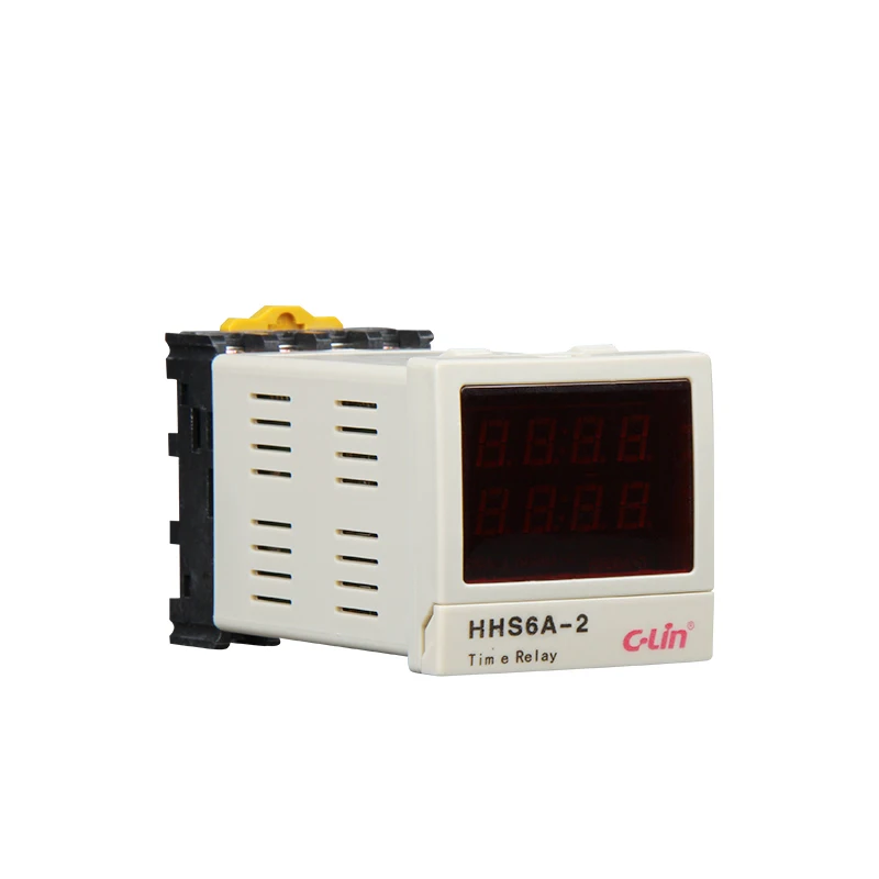 

HHS6A-2 Intelligent Time Relay Number Show Correct / Countdown Bring Power Failure Memory AC220V