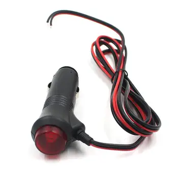 

LumiParty 1.5m Automobile Motorcycle Cigarette Lighter Extension Cord High Power Extension Cable 1.5 meters Extension Cord r30