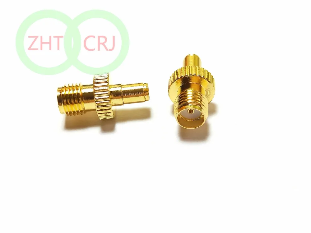 100pcs TS9 male plug TO SMA female jack RF connector adapter CONNECTOR