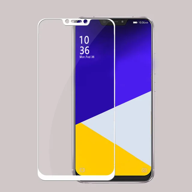 3D закаленное стекло для Asus ZenFone 5Z полное покрытие 9H защитная пленка Взрывозащищенная Защита экрана для Asus ZenFone 5Z ZS620KL - Цвет: White