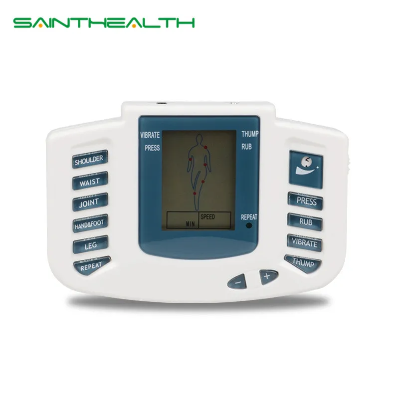 Massager Electrical Stimulator Full Body Relax Muscle Therapy Massager Pulse tens Acupuncture Health Care Slimming Machine12pads Massager Electrical Stimulator Full Body Relax Muscle Therapy Massager Pulse tens Acupuncture Health Care Slimming Machine12pads