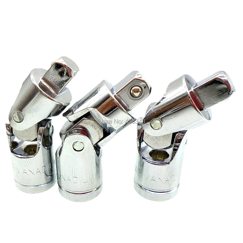 Buy 3pcs Universal Joint 1/4" Drive Flexible Socket