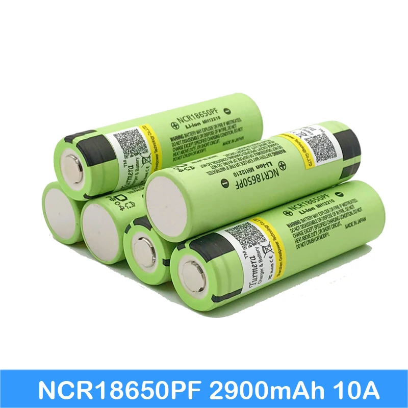Аккумулятор 18650 ncr18650pf 2900 мАч литиевая аккумуляторная батарея для электронного