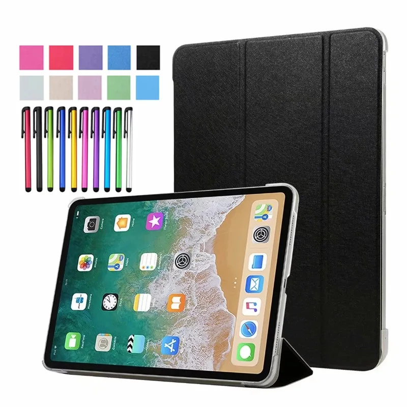 

Cover Case For iPad 11Case Pro11 PU Leather Smart Case For iPad Pro 11 Cover Case Funda+Pen