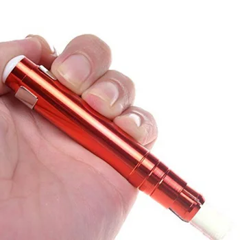 

6 Colors Wholesale 1Pcs New Aluminum Alloy Durable Chalk Holder Clip Clutch School Office Supplies Teacher Gift