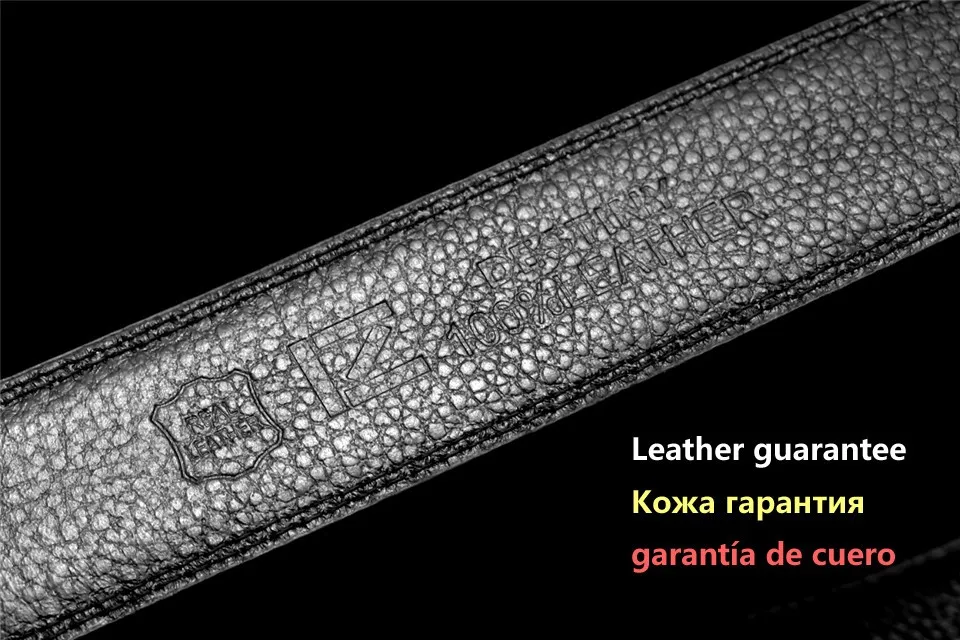 DESTINY хорошее качество корова натуральная кожа мужской ремень без пряжки автоматический ремень мужской знаменитый бренд 3,5 см черный