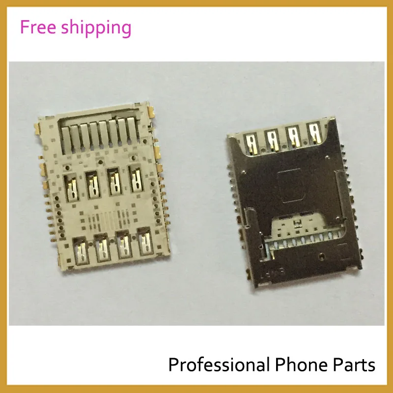 Original New SIM Card Reader Holder Reader Slot For LG G3 D855 D850 D851 Replacement Mobile Phone Parts