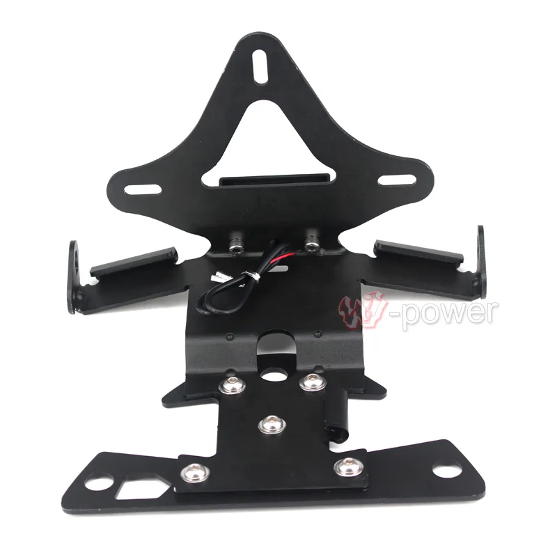

For BMW S1000RR 2010-2014 HP4 Motorcycle Fender Eliminator Registration Plate Bracket License Plate Holder LED Light