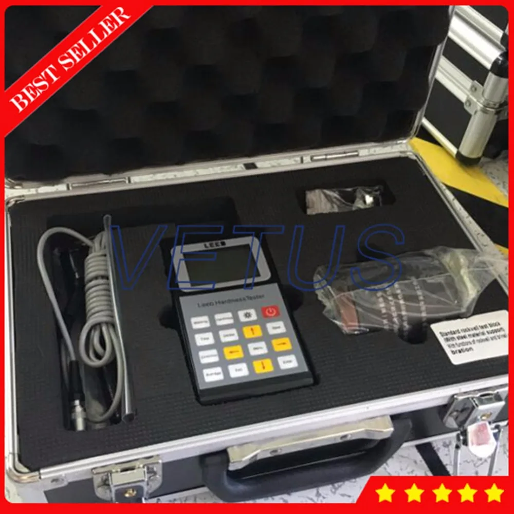 0.5 Accuracy HL HRC HRB HS HB HV Leeb120 Portable Hardness Tester