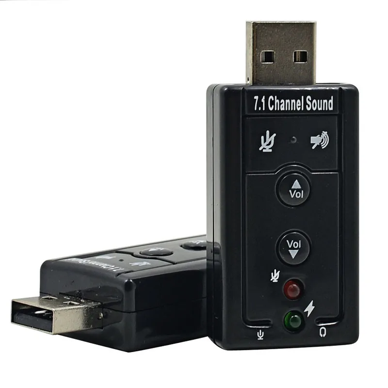 RSExplorer USB звуковая карта 7 1 внешний канал с 3 5 мм Auricolare MIC для настольного ПК