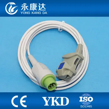 

2pcs/pack Adult soft tip spo2 sensor for BLT 507C monitor 3m 6pin with surgical supplies