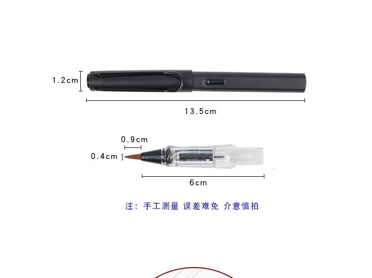 1 шт. мягкая ручка кисть портативная Мягкая головка ручка крана для копирования подписи Miaohong каллиграфия ручка чернила мягкая кисть