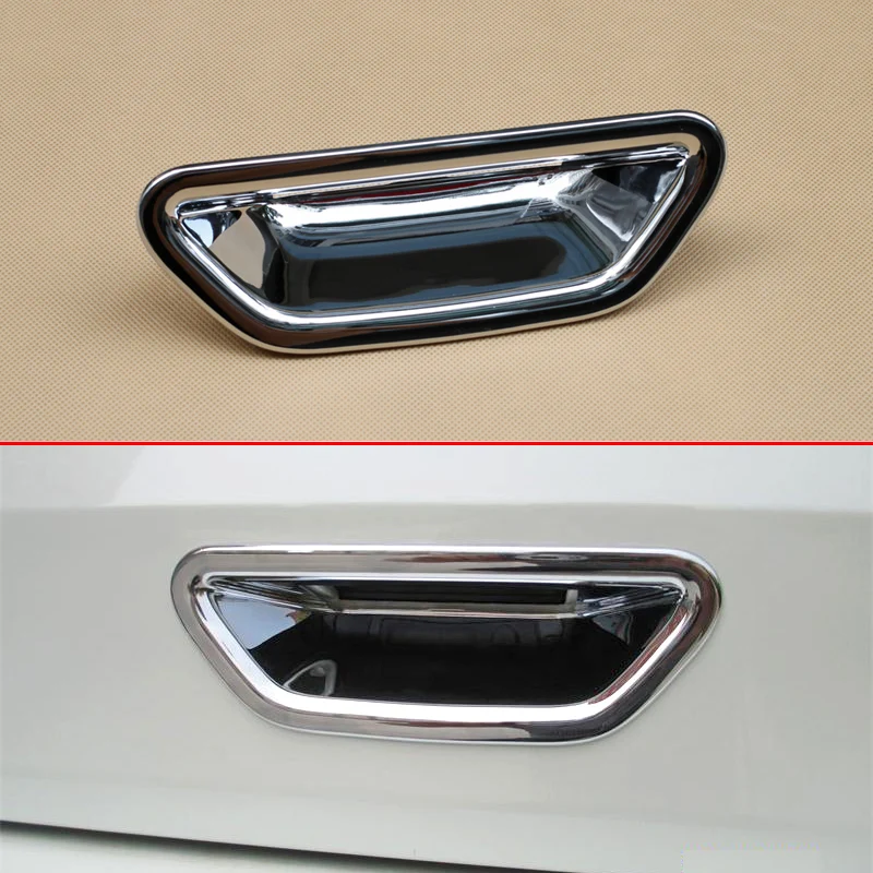 

Car Rear Trunk Door Handle Cover Trim For Nissan X-Trail Rogue T32 2014-2019 XTrail Glossy Chrome Protector Accessories