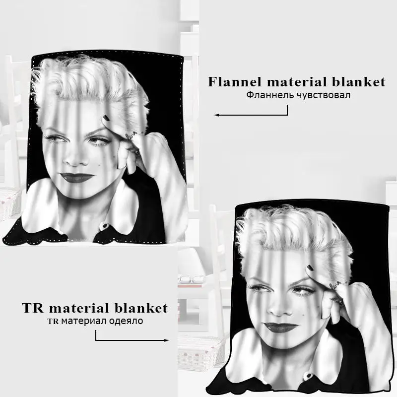 HEARMNY P! nk بطانية النوم غطاء البطانيات اليوغا كنبة مكتب بطانية السرير غطاء السفر الدافئة رمي البطانيات HEARMNY P! nk بطانية النوم غطاء البطانيات اليوغا كنبة مكتب بطانية السرير غطاء السفر الدافئة رمي البطانيات