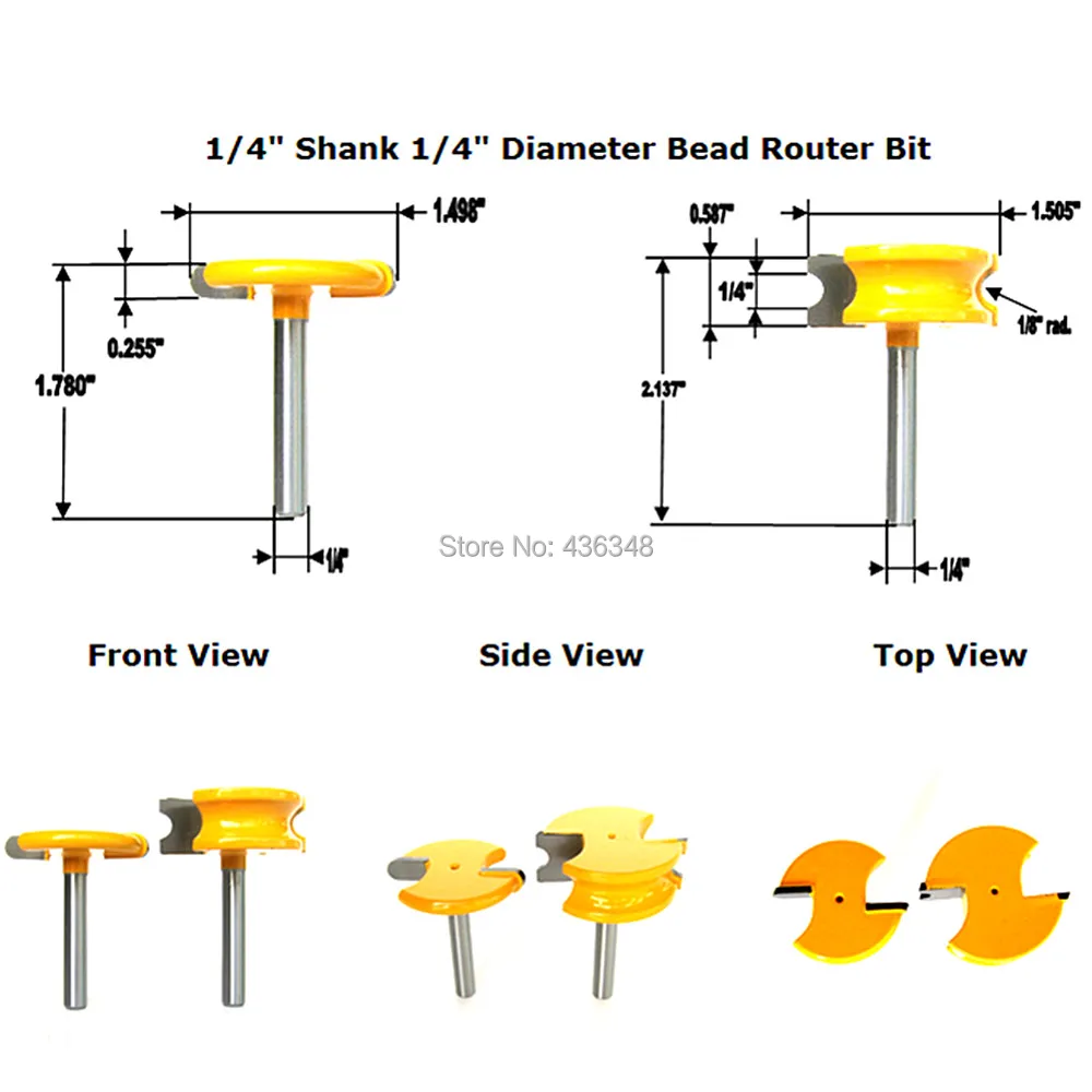 Flute Router Bit