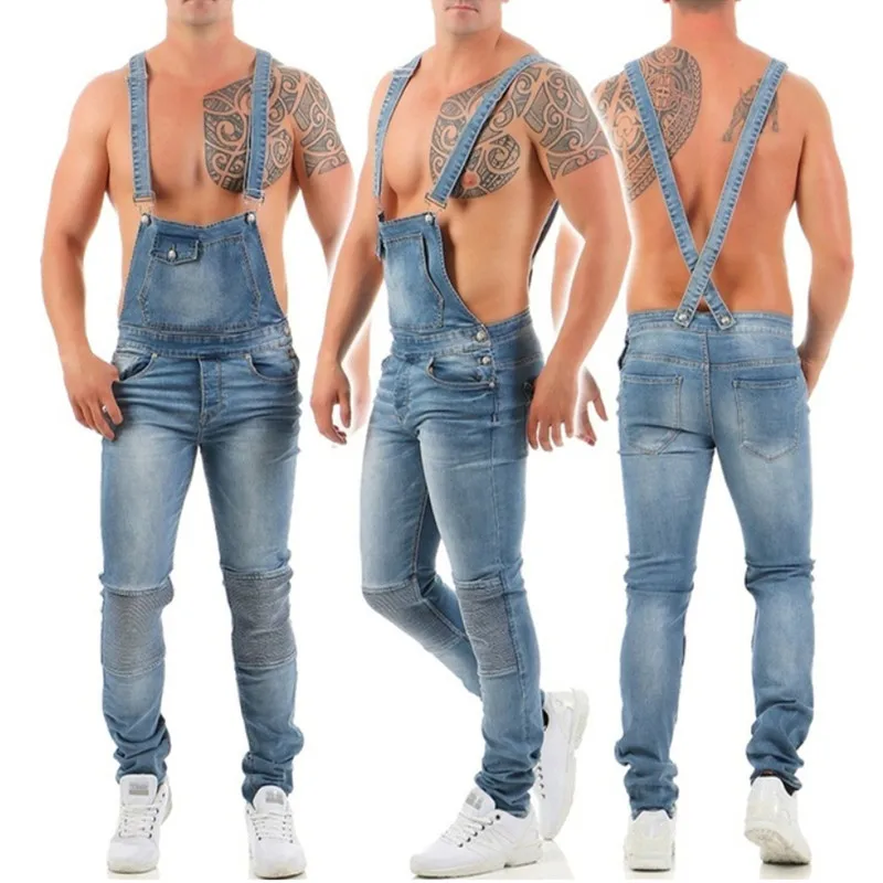 mens skinny jeans overalls