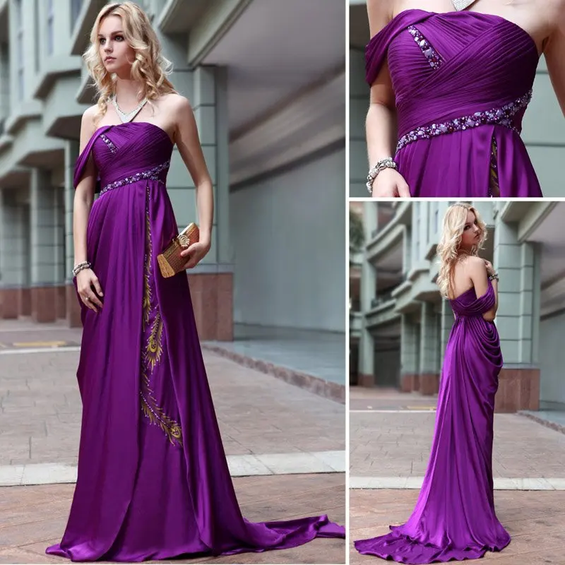 formal gown with train