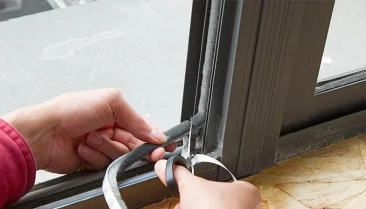 3 м самоклеящееся уплотнение для окна лента DIY Cut Пылезащитная звукоизолированная дверь зазор уплотнение Прокладка герметичное окно звукоизоляция