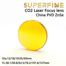 Сверхтонкий Китай Znse CO2 фокус объектива Диаметр. 12 18 19,05 20 мм FL38.1 50,8 63,5 101,6 127 мм для лазерный станок для гравировки и резки