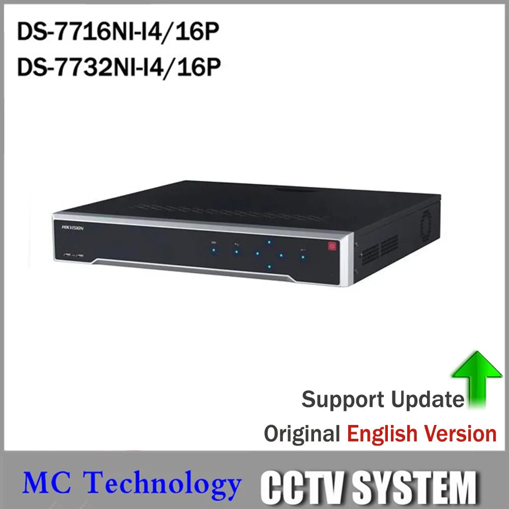 Hik PoE NVR ds-7716ni-i4/16 P ds-7732ni-i4/16 с 16ch POE H.265 12MP Поддержка сигнализации и аудио Выход |