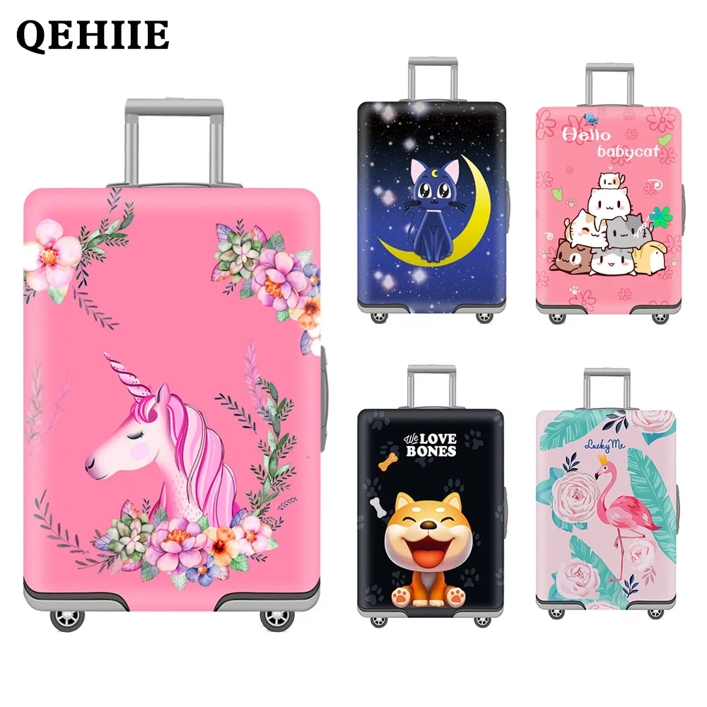 unicorn luggage cover Cartoon Protective covers for suitcases Suitable suitcase protective covers Travel accessories
