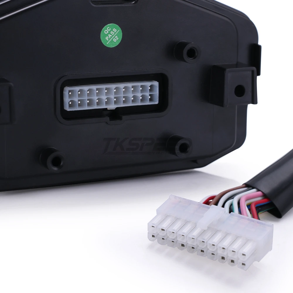  For 124 Cylinders Motorcycle Universal LED LCD Speedometer Digital Backlight Odometer For BMW Honda - 33038204555