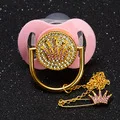 Miyocar Artesanal Brilhante Cristal Strass Bebê Chupeta - Mamilos Manequim Cocka & Clipes 4 Cor 7 Cheap Chupeta