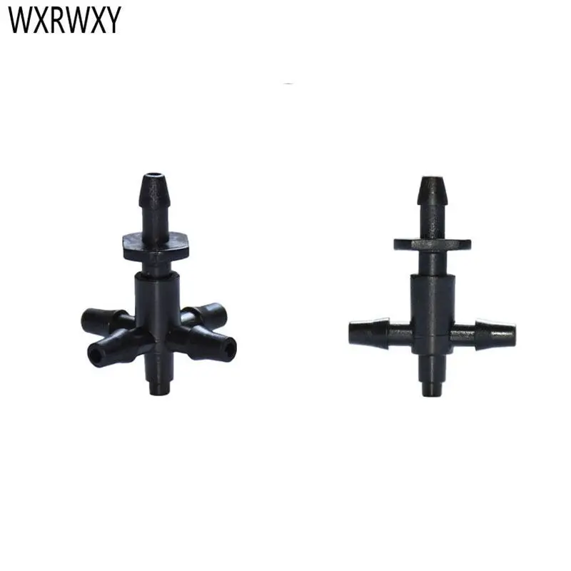 

Drip arrow 4 way cross Connector dripper 2 way cross Water diverter Drip irrigation adapter 3/8 barbed connector 20 pcs