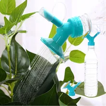 2 шт. пластиковое оросительное сопло для цветка бутылка для полива банок разбрызгиватель бытовой сад увлажнитель для растений в горшках