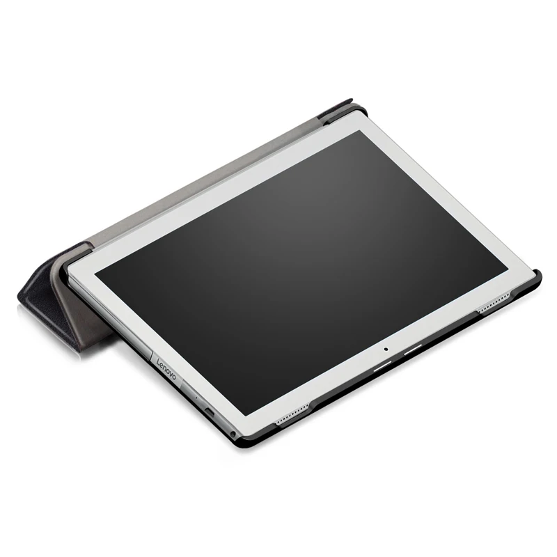 Чехол для lenovo Tab 4 10 TB-X304F/X304N/X304L 10," Подставка для планшета Smart из искусственной кожи Funda откидная крышка с функцией автоматического сна/пробуждения+ пленка+ ручка