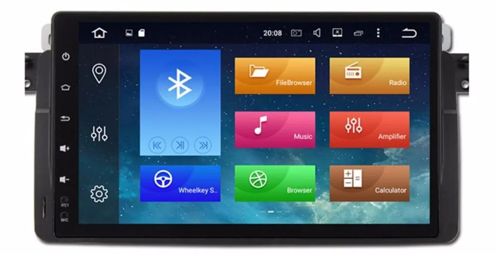 Best Android 8.0 Octa Cores HD 1024X600 9" Car DVD Player Multimedia for BMW/E46 M3 car dvd gps for E46 M3 with WIFI Navi Radio 4G 1