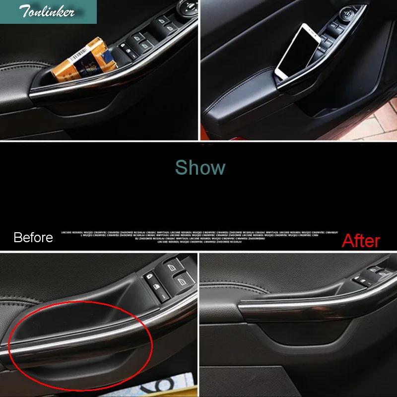 Tonlinker Cover Case Stickers For Ford Focus 2012 17 Car