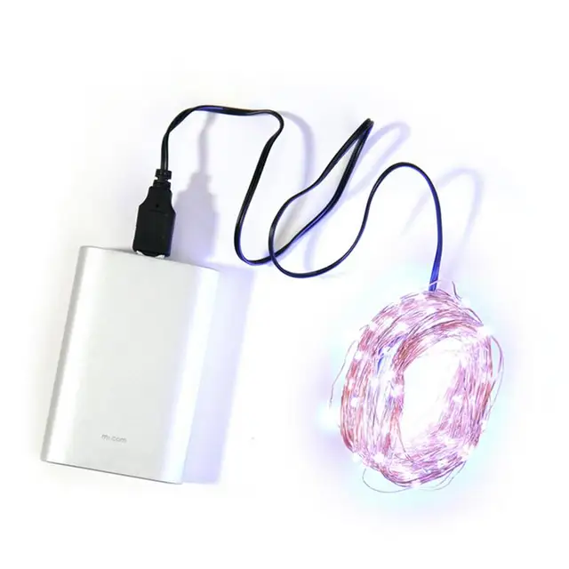 10.5m Waterproof 100leds USB Led Copper Wire String Lights Or Christmas Festival Wedding Party Garland Decoration Lights