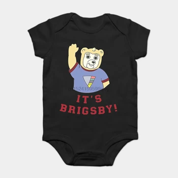 

Baby Onesie Baby Bodysuits kid t shirt Printed Cotton Its Brigsby Bear Short-Sleeve