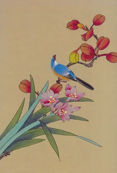 

Canvas Art Picture Print Painting Chinese Watercolor Flowers and Birds Oil Painting on Canvas Wall Art Picture for Home Decor