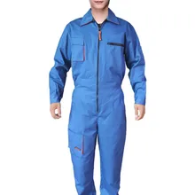 Мужская Рабочая одежда с длинным рукавом Комбинезоны высокого качества Рабочий ремонтник машина Авто Ремонт электросварка размера плюс