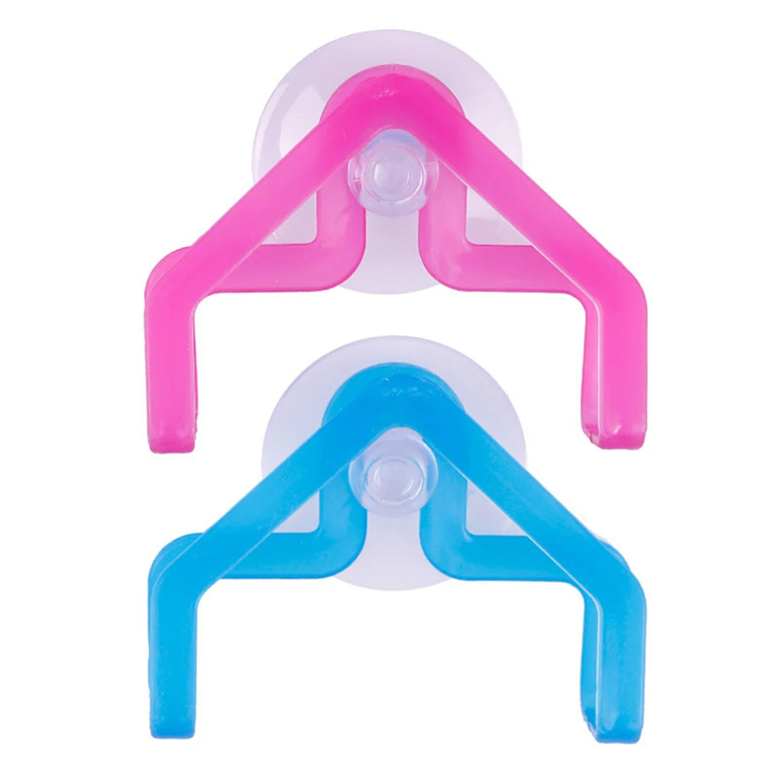 

Useful 5pcs/Lot Plastic Sponge Holder Non-Folding Convenient Kitchen Sponge Holder Suction Cup Sink Tub Dish Cloth Rack