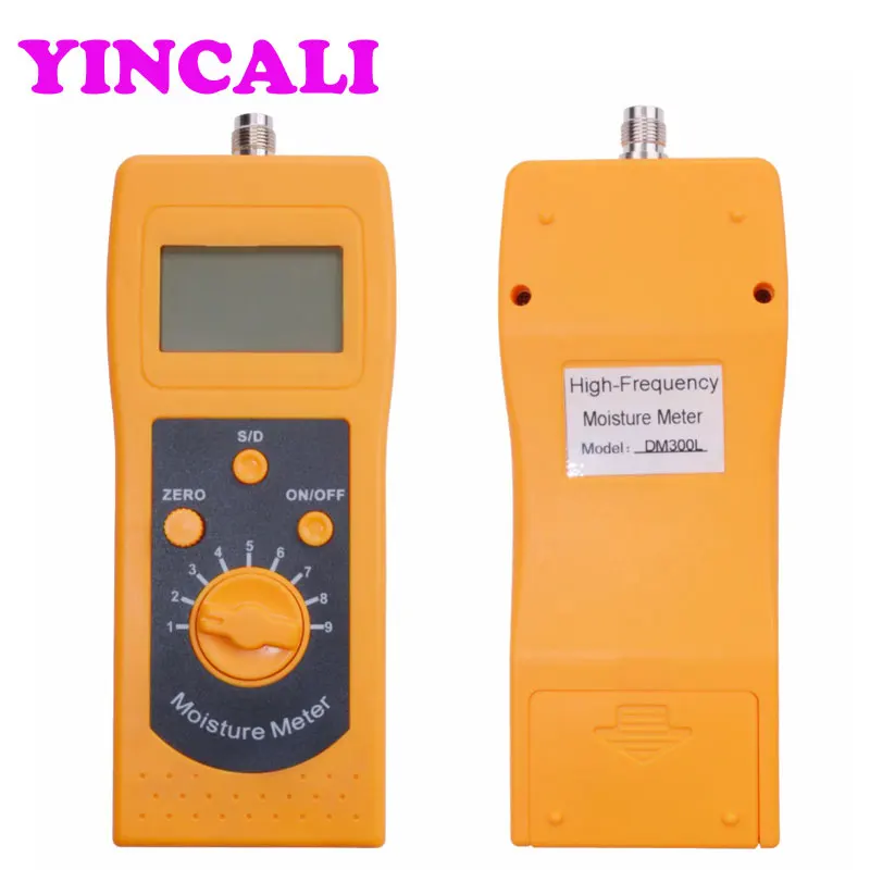 

High Frequency Soil Moisture Meter Tester DM300L Single double precision optional Coal Moisture Analyzer 4 digital LCD