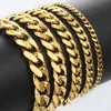 Bracelet for Men Women Curb Cuban Link Chain Stainless Steel Mens Womens Bracelets Chains Davieslee Jewelry for Men DLKBM05 ► Photo 3/6