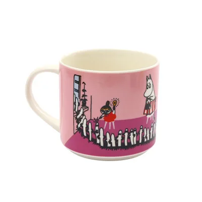 Нордическая история муминга кружка кофе чашка Муми-керамика забавная чашка кружка свадебные подарки детям как чашки и кружки лучший подарок - Цвет: C