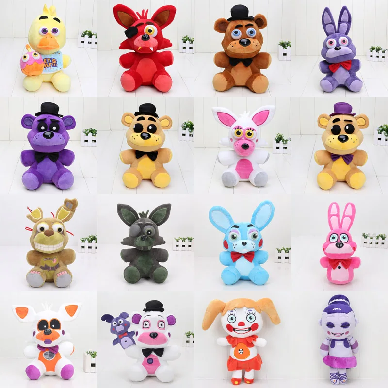 Детская плюшевая игрушка 25 30 см|fnaf toys|nights freddys plushfreddy plush |