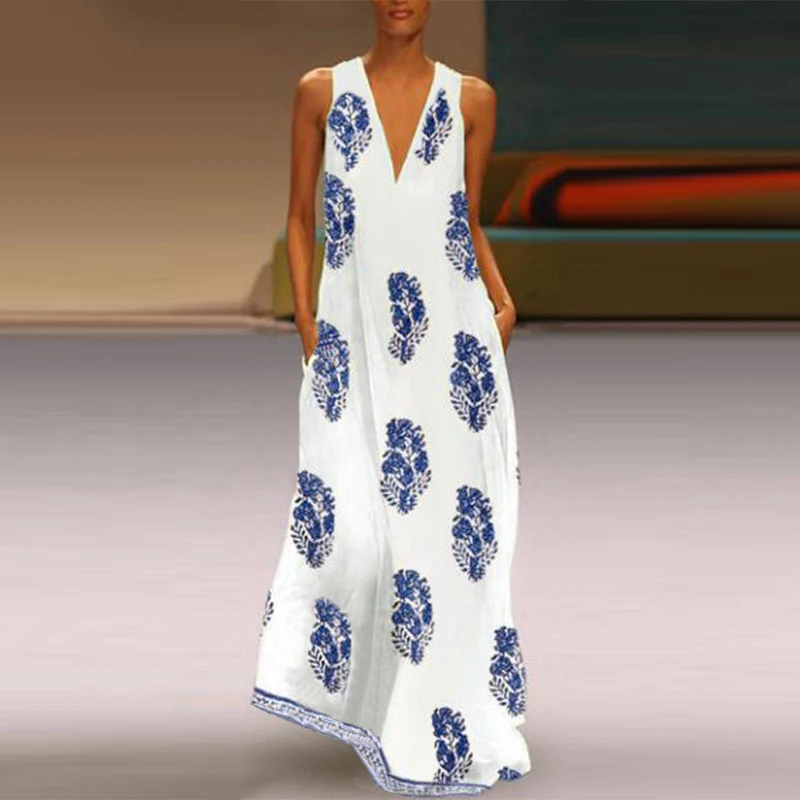 المرأة الصيف بوهو ماكسي لونغ اللباس حزب الشاطئ فساتين الشق فستان الشمس المرأة الصيف بوهو ماكسي لونغ اللباس حزب الشاطئ فساتين الشق فستان الشمس