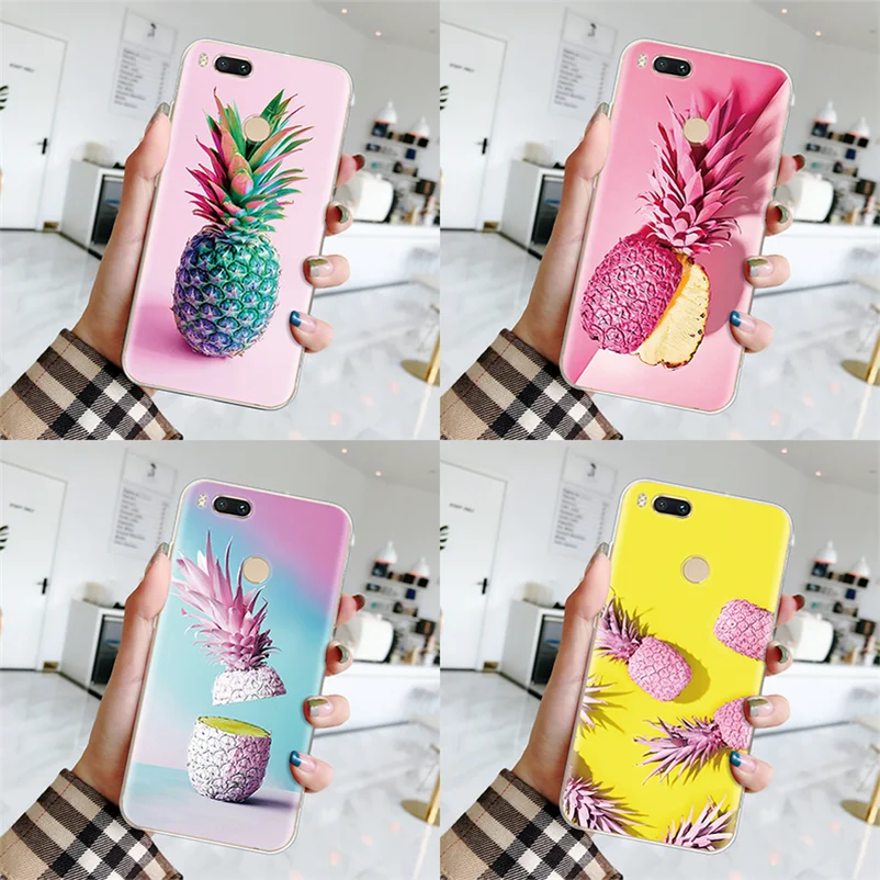 

TPU Summer Pineapple Case For Coque Xiaomi Redmi 7 Go S2 4X 3S 4A 5 Plus 6A Note 3 4 5 4X 5A 6 7 Pro Funda For Redmi Note 7 Case