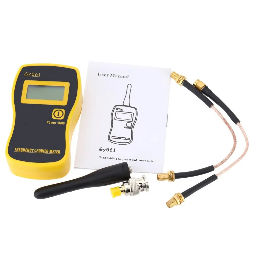  1MHz-2400MHz Mini Handheld Frequency Counter Meter Power Measuring Tool for Two-way Radio Frequency