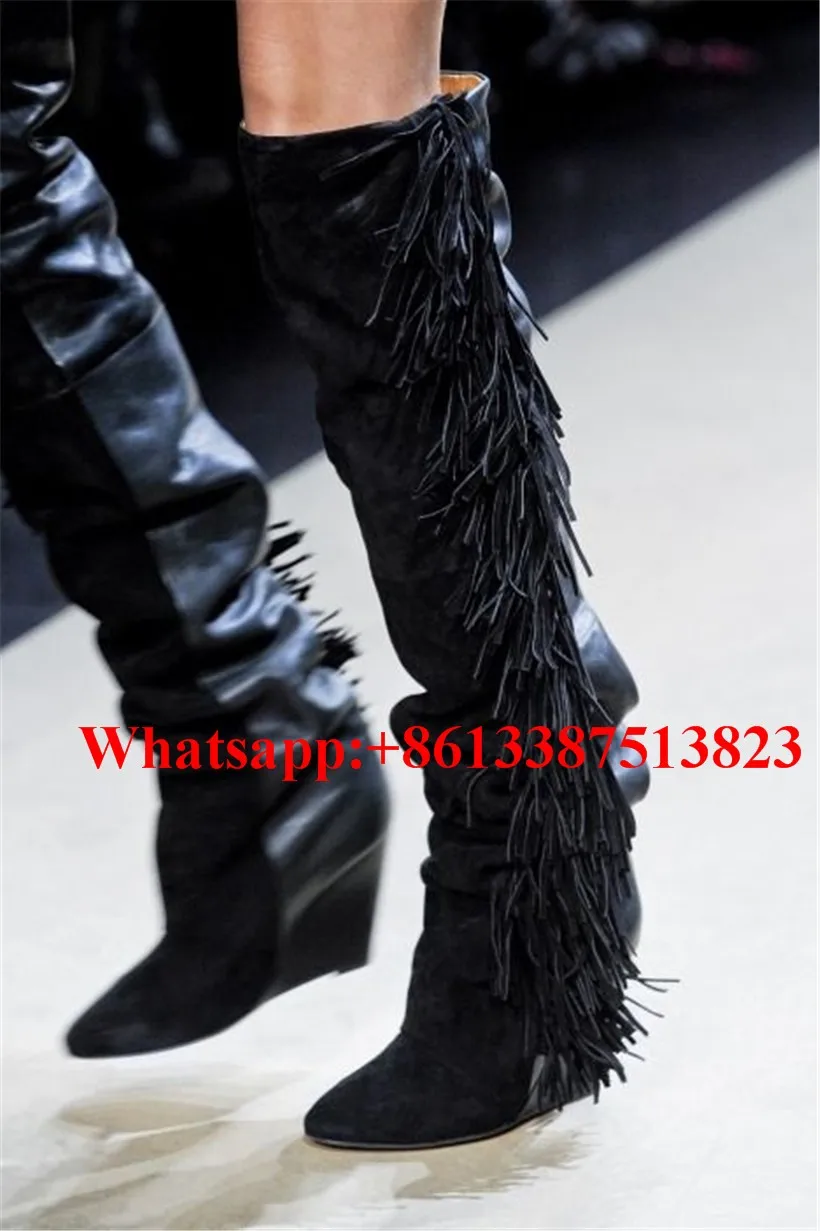 Isabel Marant Fringe Boots_