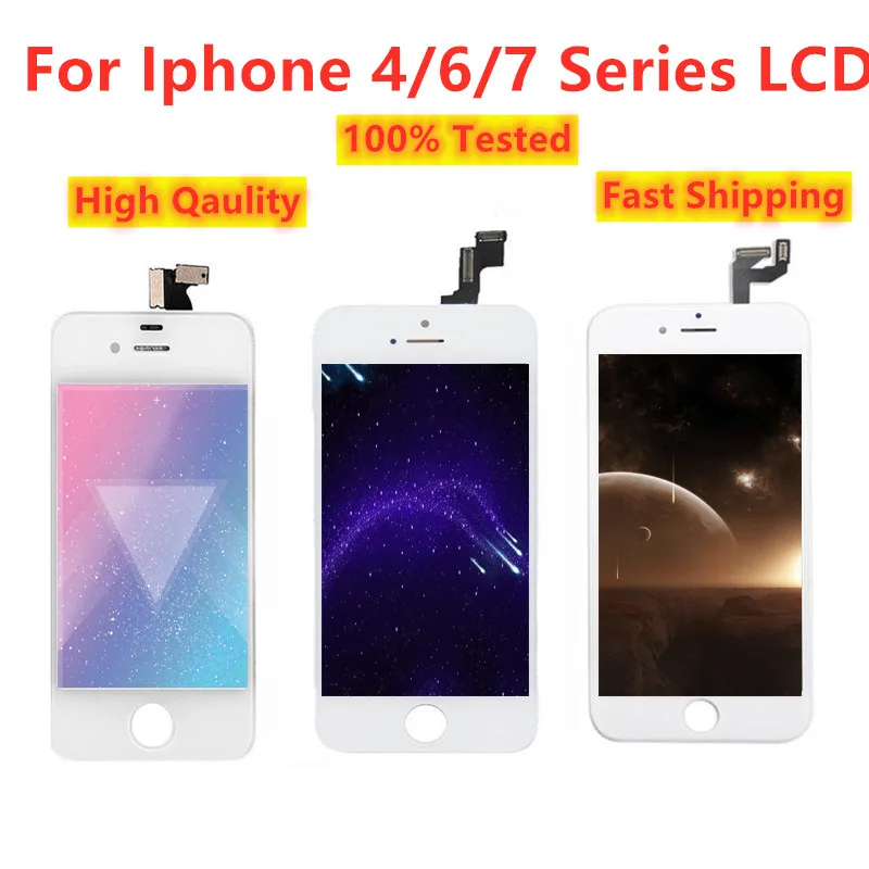 

3D Touch No Dead Pixel Grade AAA For iPhone 7 LCD 4.7 inch Screen Diaplay LCD Touch Pantalla For iPhone 6G 7 plus