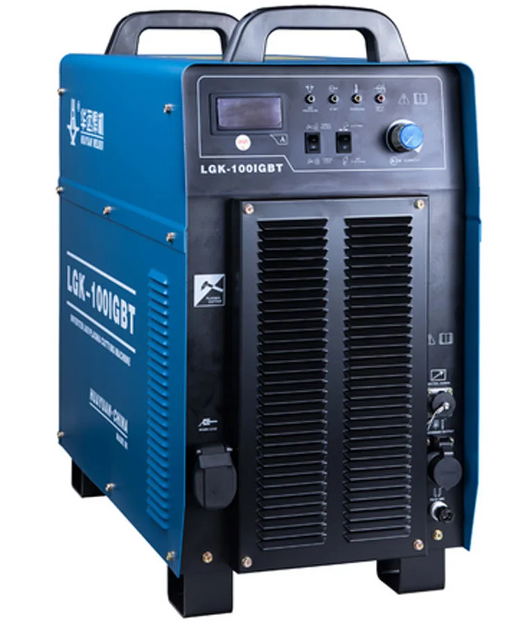 LGK-100IGBT плазменной резки Источники питания воздуха генератор плазменной резки 25 мм Сталь пластины