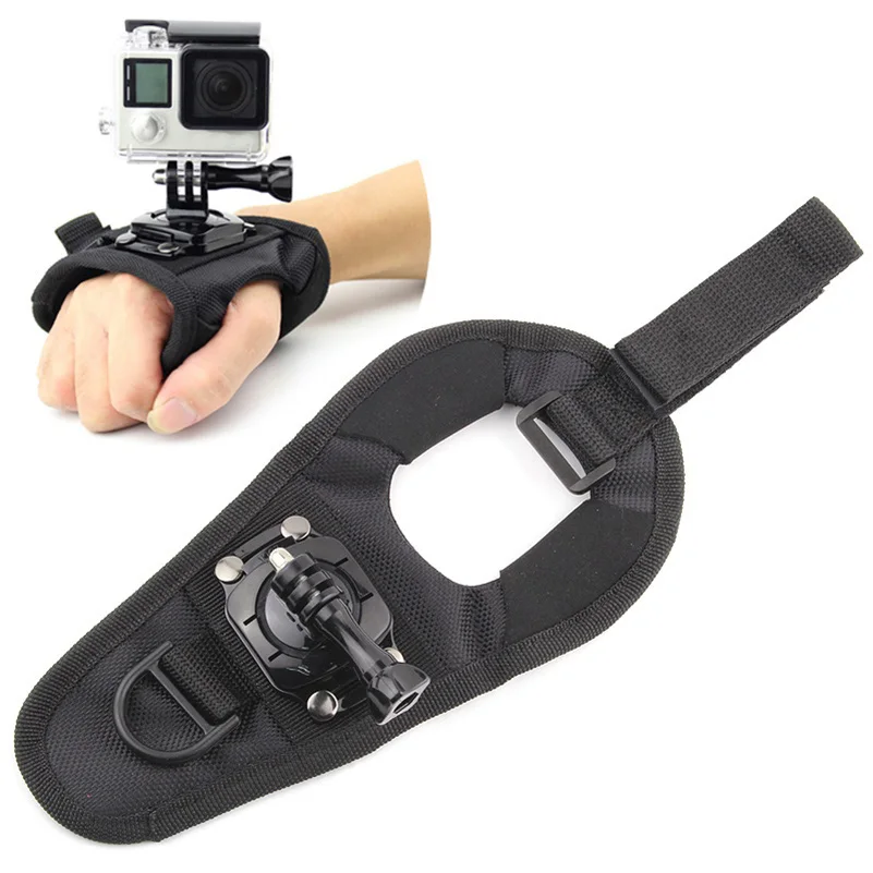 SOONSUN-360-Degree-Swivel-Rotation-Glove-Wrist-Band-Hand-Strap-Belt-Tripod-Mount-for-GoPro-Hero